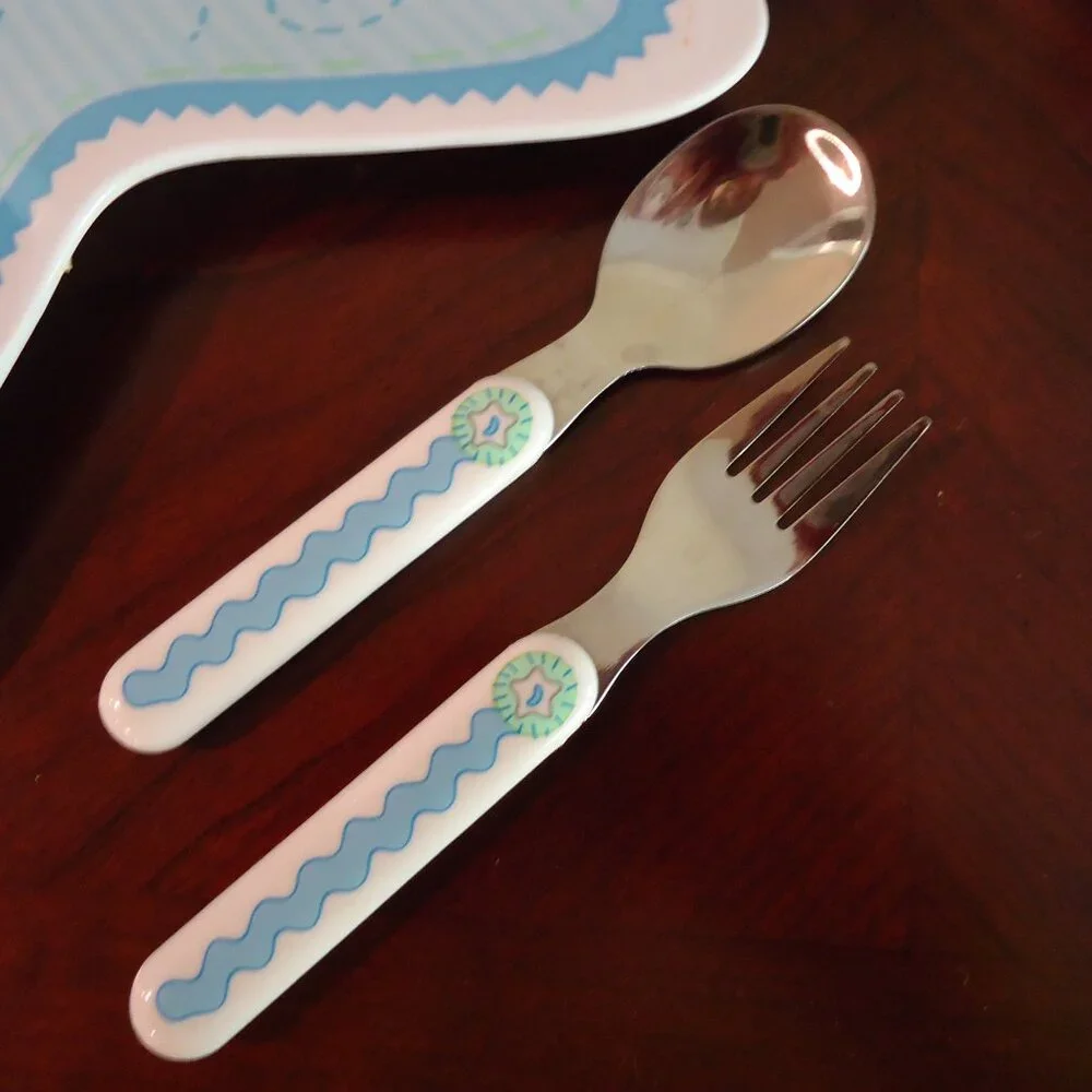 Enesco Melamine Dinnerware 5 Pieces RISING STAR